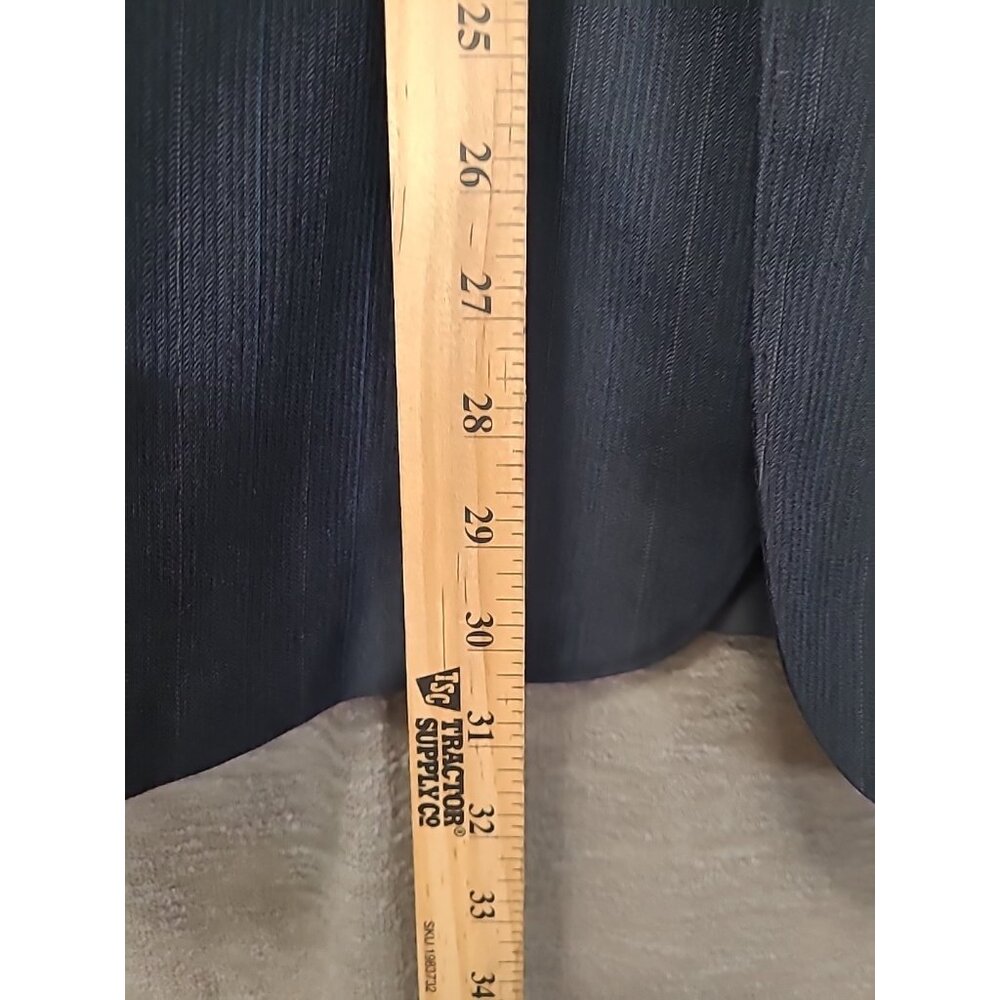 Luskey’s Men’s Western Sport Coat L Blue Wool Blend 2 Button Blazer Jacket - Picture 3 of 16